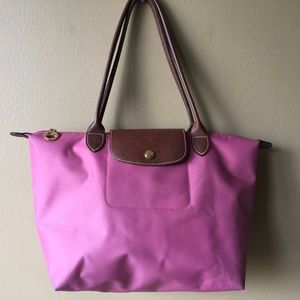 LONGCHAMP “Le Pliage Shopping” Nylon Tote Bag